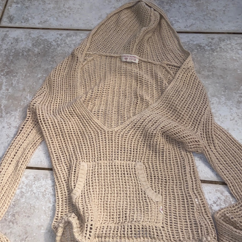 Crocheted Abercrombie & Fitch Pullover